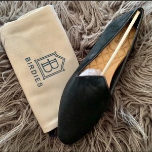 The heron |Black suede Birdies size 11